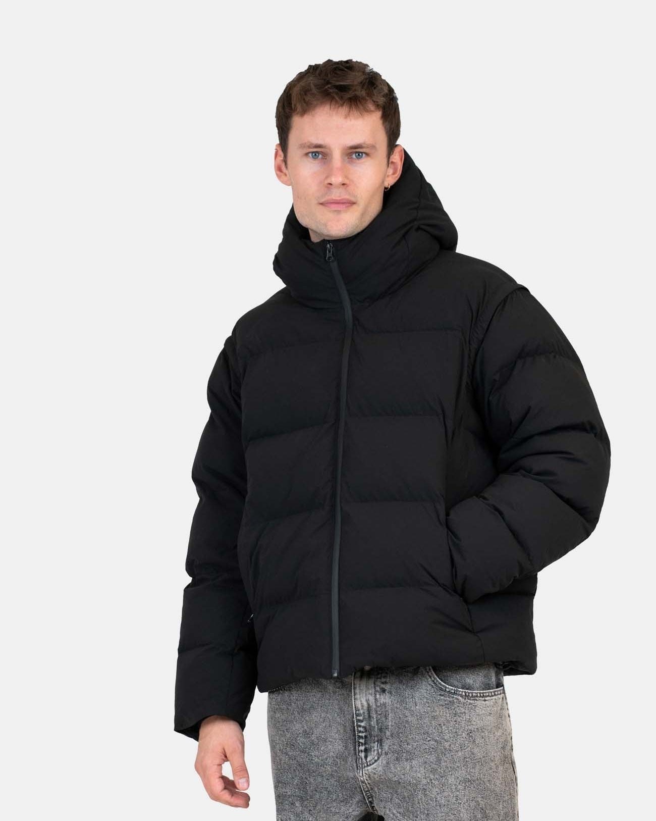 Puffer Jacket Sort | Skagen - clothing.dk